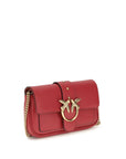 PINKO Multicolor Calf Leather Bos Taurus Shoulder Bag
