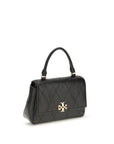 Tory Burch Black Calf Leather Bos Taurus Handbag