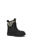 Burberry Black Rubber Ankle Boots