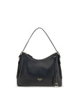 Prada Black Calf Leather Bos Taurus Shoulder Bag