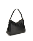 Prada Black Calf Leather Bos Taurus Shoulder Bag