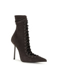 LE SILLA Brown Calf Leather Bos Taurus Lace-Up Boots