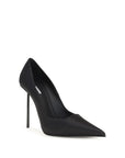 LE SILLA Black Calf Leather Bos Taurus High Heel Pumps