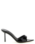 LE SILLA Black Polyethylene Stiletto Heel Sandals