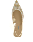 LE SILLA Beige Polyester Mid Heel Pumps