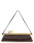 Jacquemus Brown Goatskin Clutch Bag
