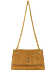Tory Burch Brown Calfskin Shoulder Bag