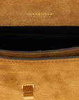 Tory Burch Brown Calfskin Shoulder Bag