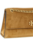 Tory Burch Brown Calfskin Shoulder Bag