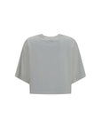 Burberry White Cotton T-Shirt