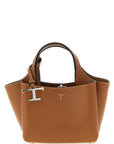 Tod's Brown Calfskin Handbag