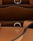 Tod's Brown Calfskin Handbag
