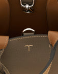 Tod's Bicolor Calfskin Handbag