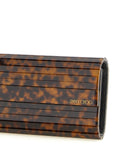 Jimmy Choo Beige Polyester Clutch Bag
