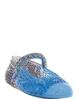 Jimmy Choo Blue Plastic Ballet Flats