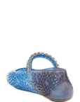 Jimmy Choo Blue Plastic Ballet Flats