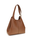 Coccinelle Brown Calf Leather Bos Taurus Shoulder Bag
