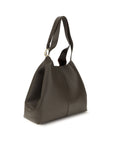 Coccinelle Brown Calf Leather Bos Taurus Shoulder Bag