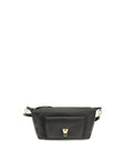 Coccinelle Black Calf Leather Bos Taurus Shoulder Bag