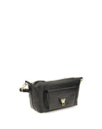 Coccinelle Black Calf Leather Bos Taurus Shoulder Bag