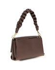 Coccinelle Brown Calf Leather Bos Taurus Shoulder Bag
