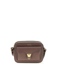 Coccinelle Brown Calf Leather Bos Taurus Shoulder Bag
