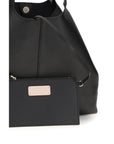 Coccinelle Black Calf Leather Bos Taurus Shoulder Bag