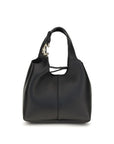 Coccinelle Black Calf Leather Bos Taurus Shoulder Bag