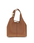 Coccinelle Brown Calf Leather Bos Taurus Shoulder Bag
