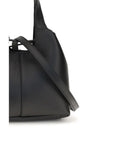 Coccinelle Black Calf Leather Bos Taurus Shoulder Bag