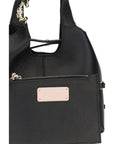 Coccinelle Black Calf Leather Bos Taurus Shoulder Bag