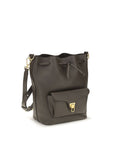 Coccinelle Brown Calf Leather Bos Taurus Shoulder Bag