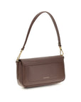 Coccinelle Brown Calf Leather Bos Taurus Shoulder Bag