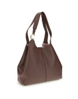 Coccinelle Beige Calf Leather Bos Taurus Shoulder Bag