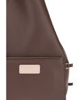 Coccinelle Beige Calf Leather Bos Taurus Shoulder Bag