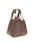 Coccinelle Beige Calf Leather Bos Taurus Shoulder Bag