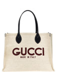 Gucci Beige Polyethylene Tote Bag