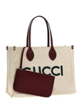 Gucci Beige Polyethylene Tote Bag
