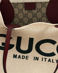 Gucci Beige Polyethylene Tote Bag