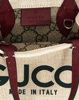 Gucci Beige Polyethylene Handbag