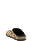 Gucci Beige Cotton Mules