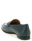 Gucci Bicolor Calfskin Slip-On Loafers