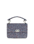 Valentino Garavani Blue Fabric Handbag