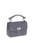 Valentino Garavani Blue Fabric Handbag