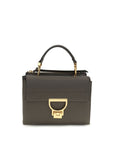 Coccinelle Brown Calf Leather Bos Taurus Handbag