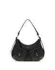 Coccinelle Black Calf Leather Bos Taurus Shoulder Bag
