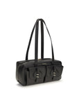 Coccinelle Black Calf Leather Bos Taurus Shoulder Bag