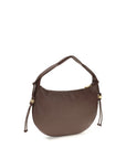 Coccinelle Brown Calf Leather Bos Taurus Shoulder Bag