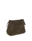 Coccinelle Brown Calf Leather Bos Taurus Shoulder Bag