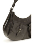 Coccinelle Brown Calf Leather Bos Taurus Shoulder Bag